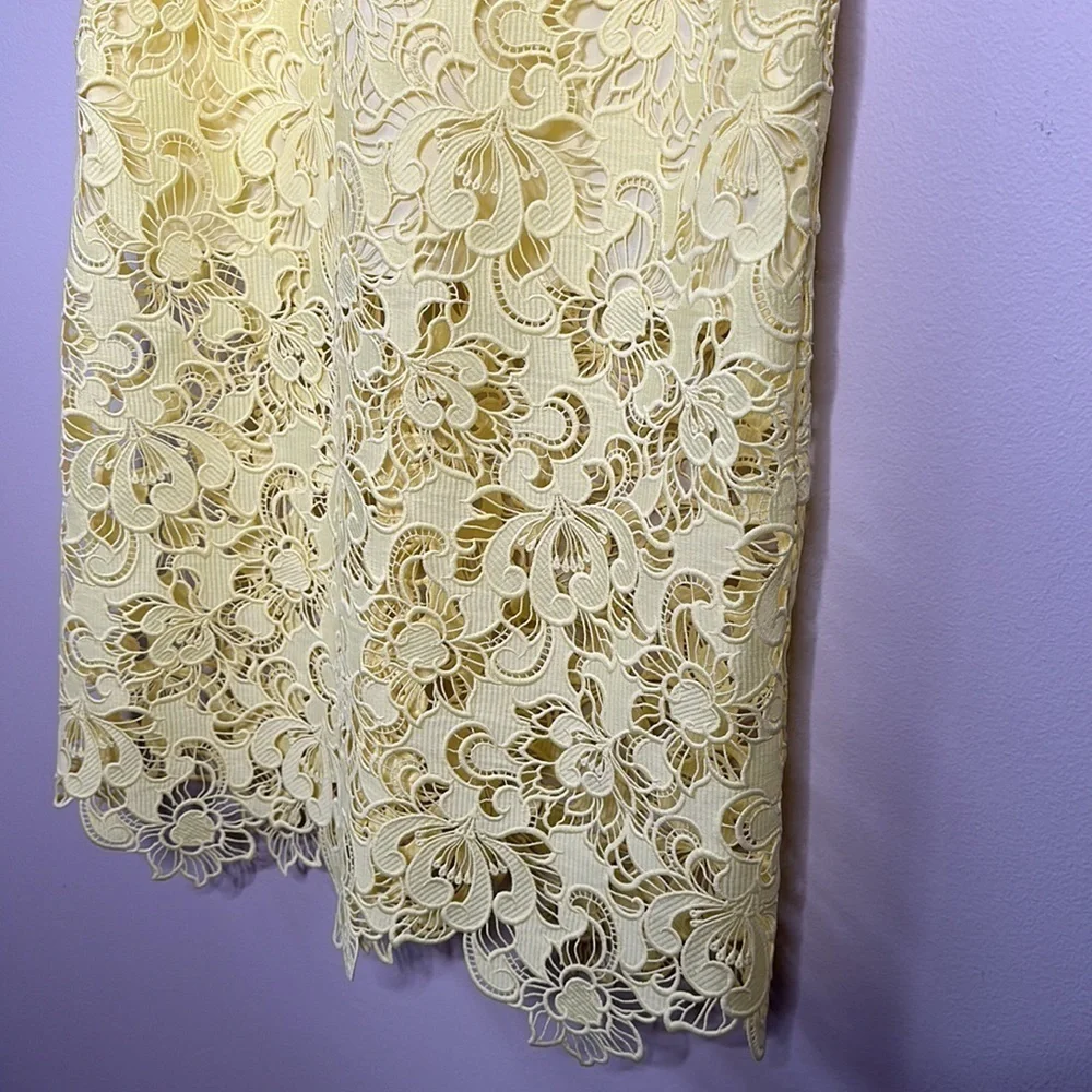 AKNVAS Mallie Floral lace sleeveless dress S NWOT - Picture 7 of 16